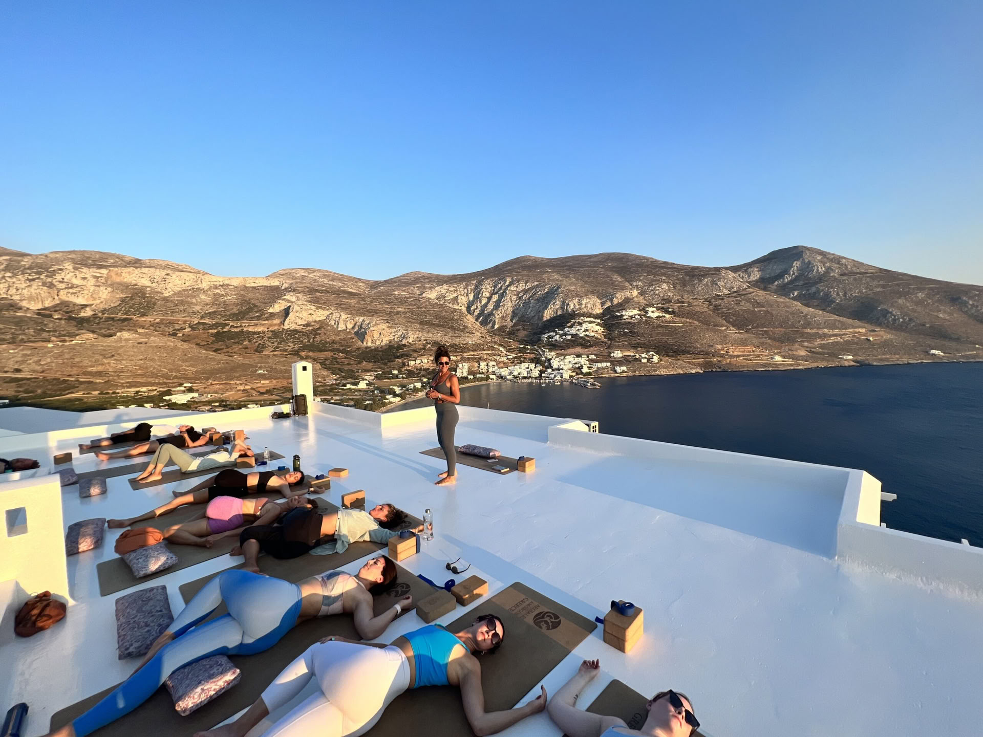 Die Kunst des Empfangens: Vollmond im Wassermann in Amorgos