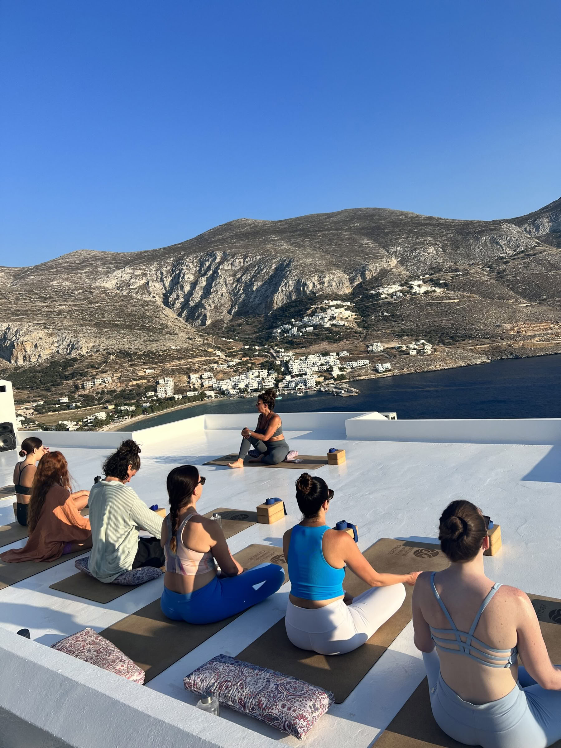 Die Kunst des Empfangens: Vollmond im Wassermann in Amorgos