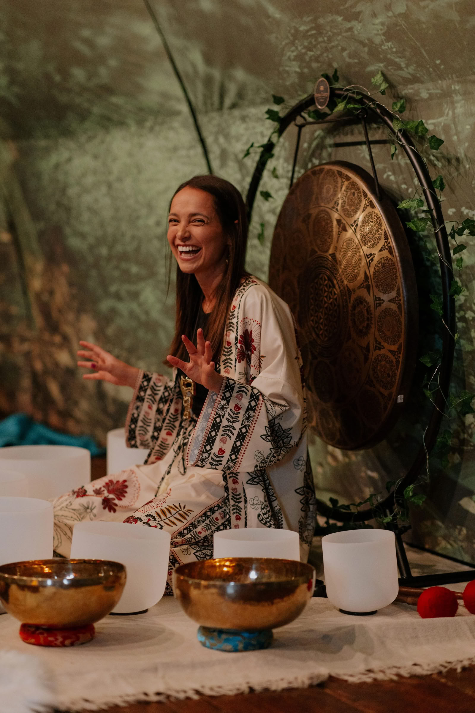Soundtherapie & Sound Baths Intime Gruppensitzungen