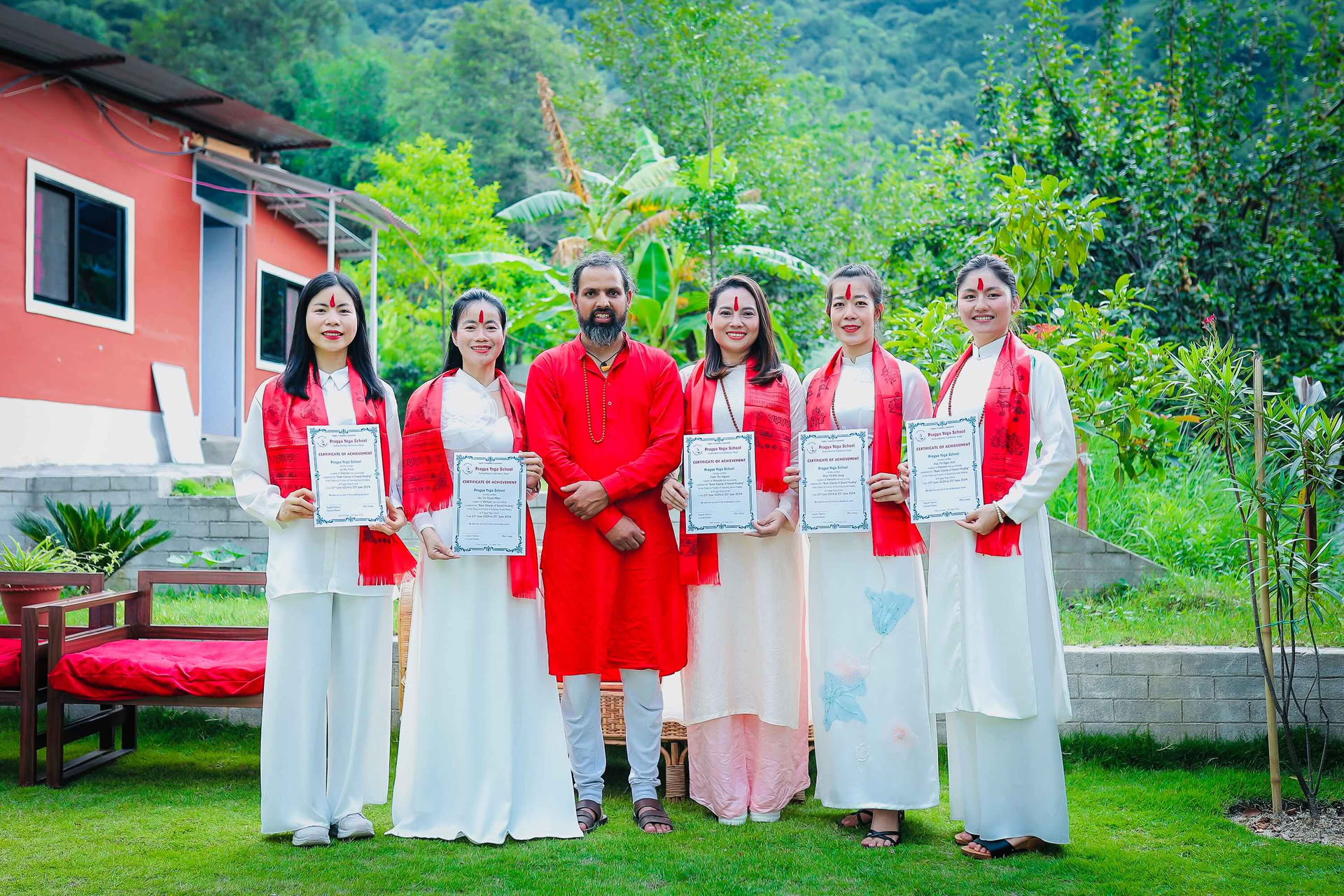 500 Stunden Yoga- und Meditationslehrerausbildung in Nepal