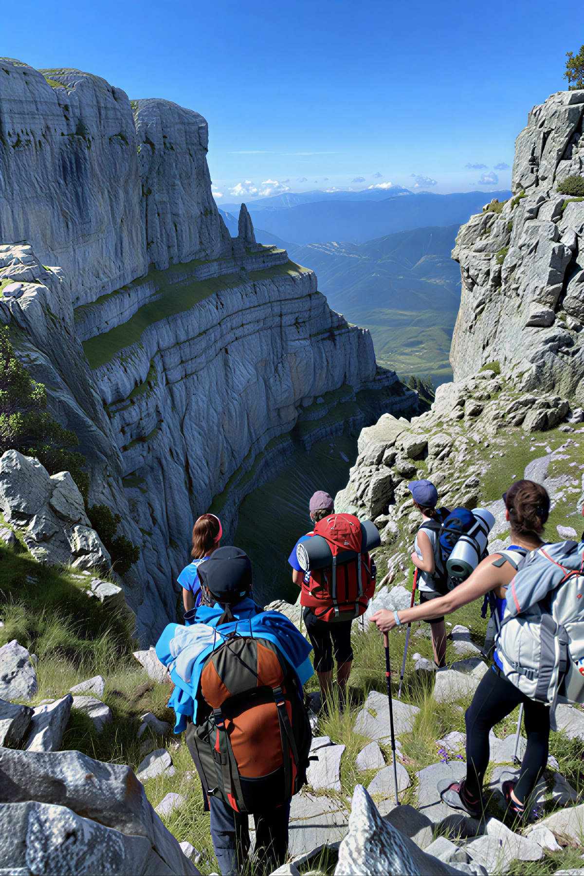 Meditative Pilgerreise: Langes Trekking- und Yoga-Retreat