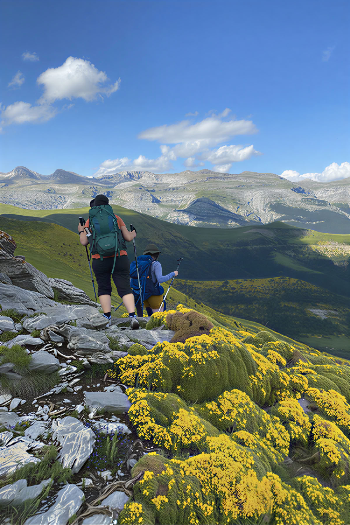 Meditative Pilgerreise: Langes Trekking- und Yoga-Retreat