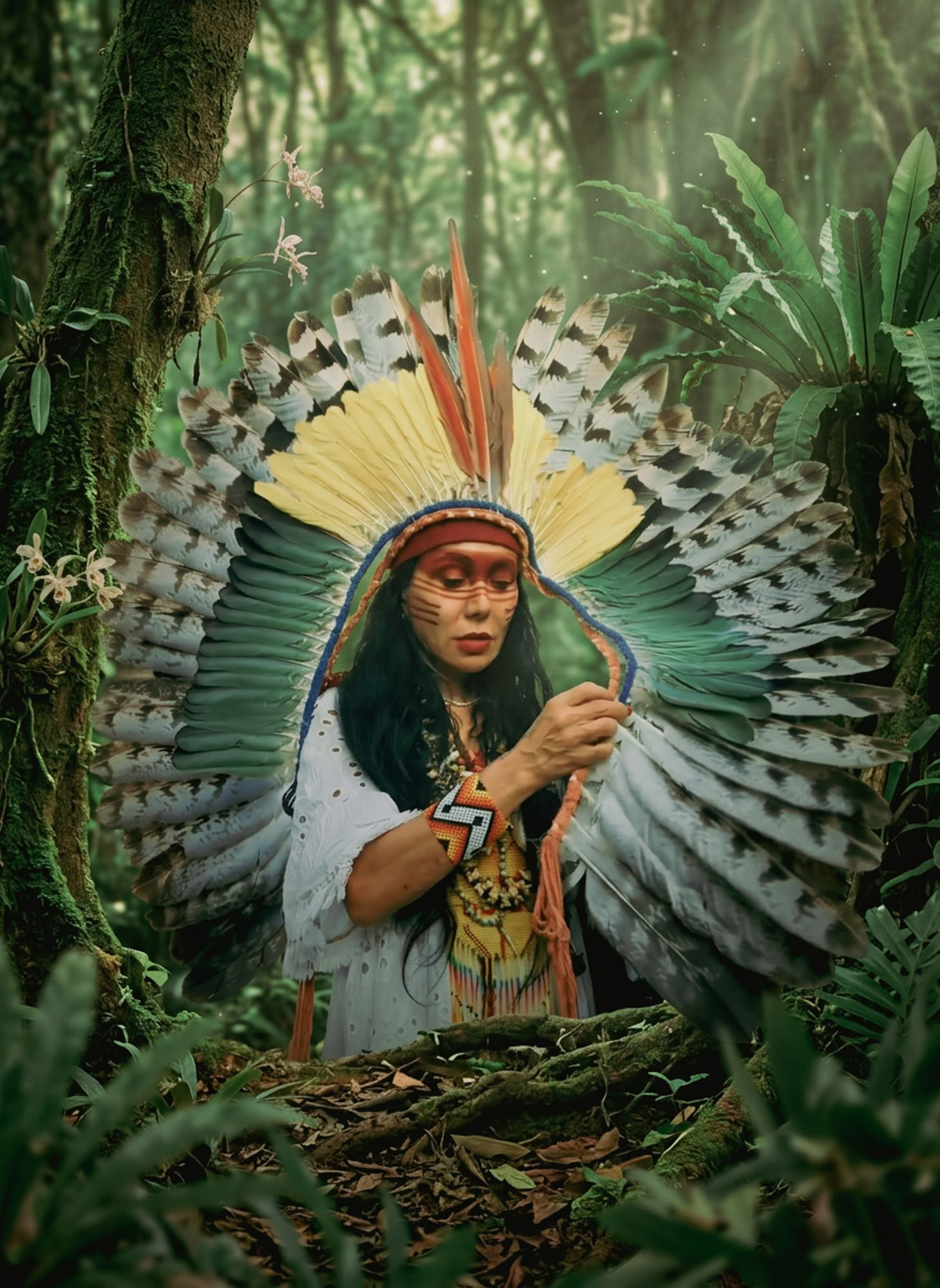 Heilige Mutter Ayahuasca-Zeremonien