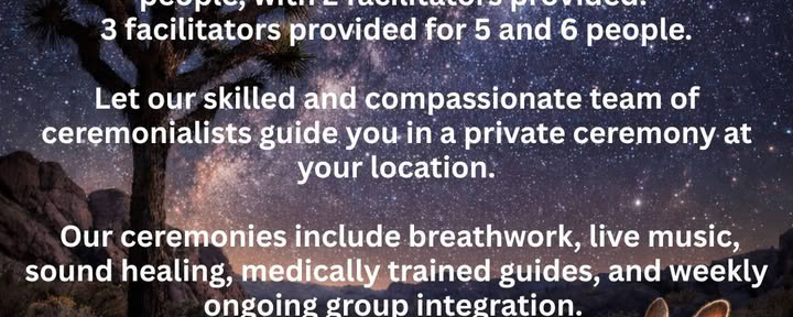 Private Ayahuasca-Zeremonien in Südkalifornien