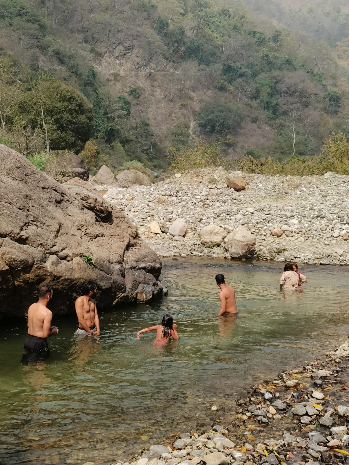 Fluss-Retreat