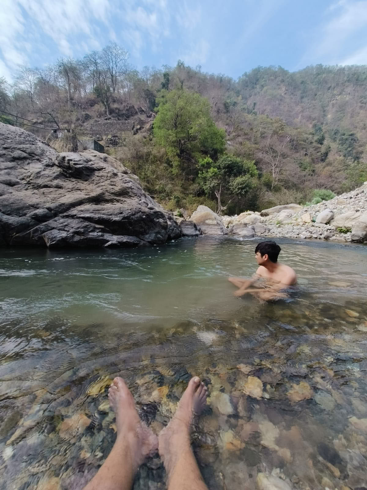 Fluss-Retreat