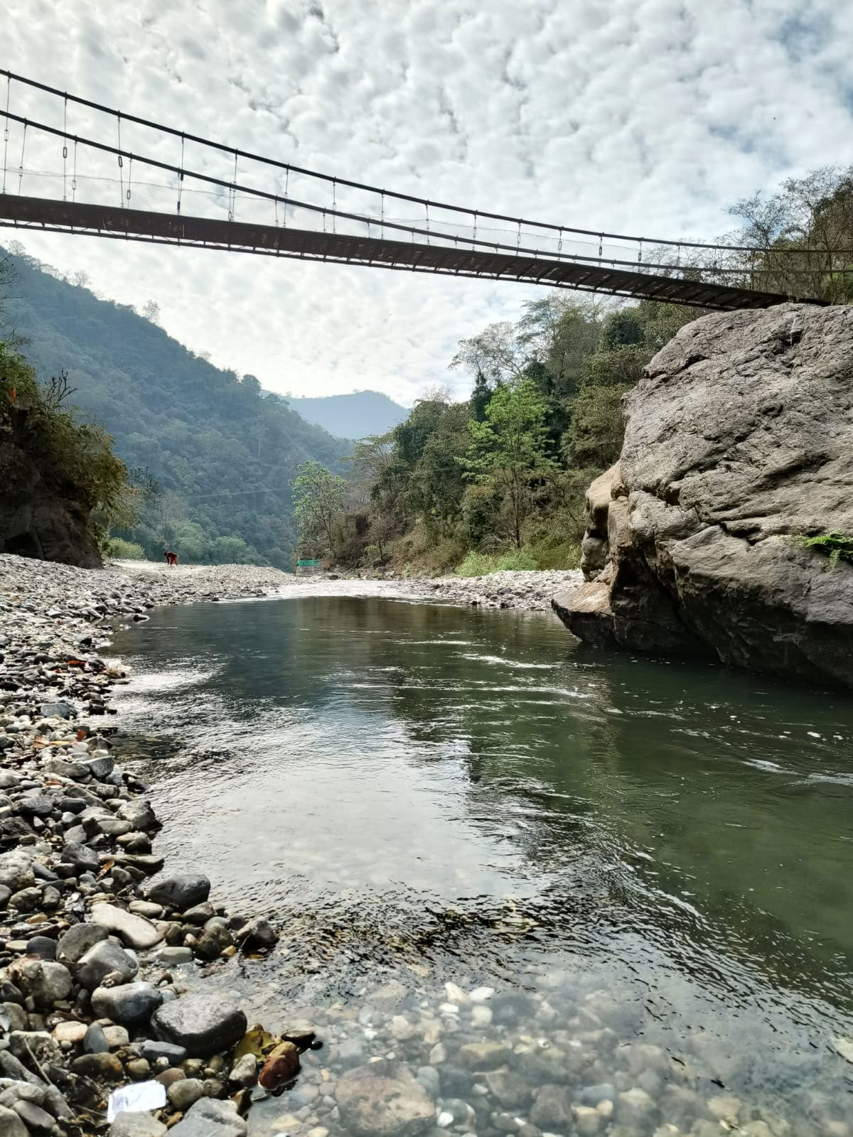 Fluss-Retreat