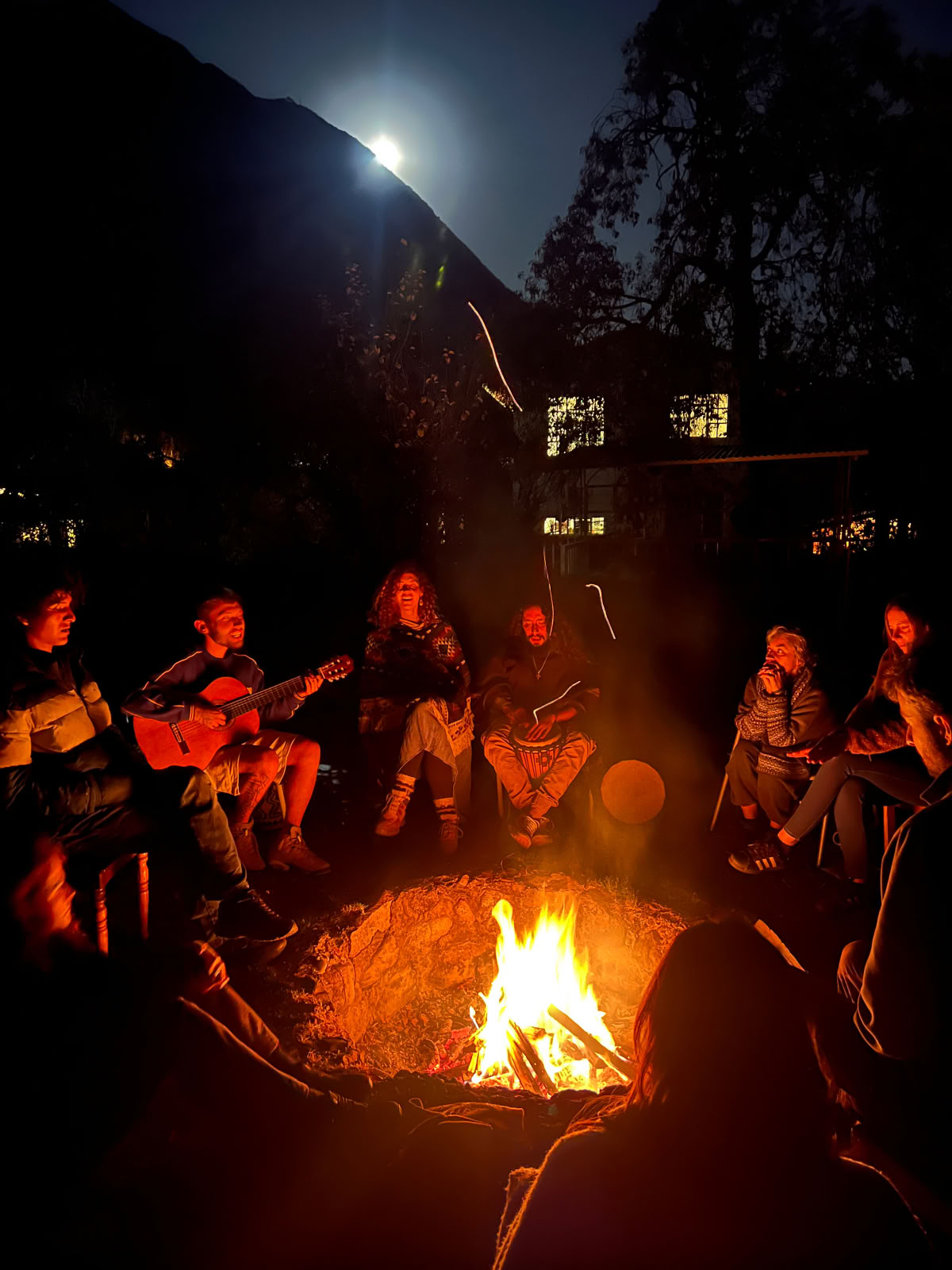 Spirituelles Retreat Dunkelheit und Stille