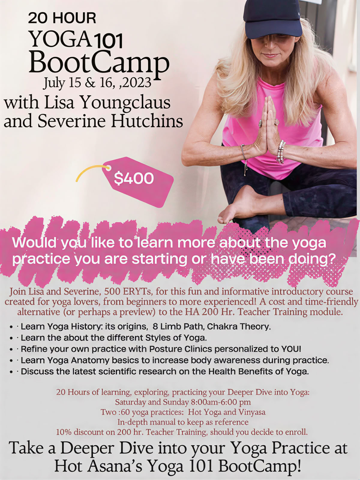 Yoga 101 Bootcamp: ein tiefer Einblick ins Lernen über deine Yogapraxis