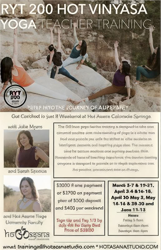 200-Stunden-Yoga-Lehrer-Ausbildung in Colorado Springs mit Sarah Spence & Julie Myers