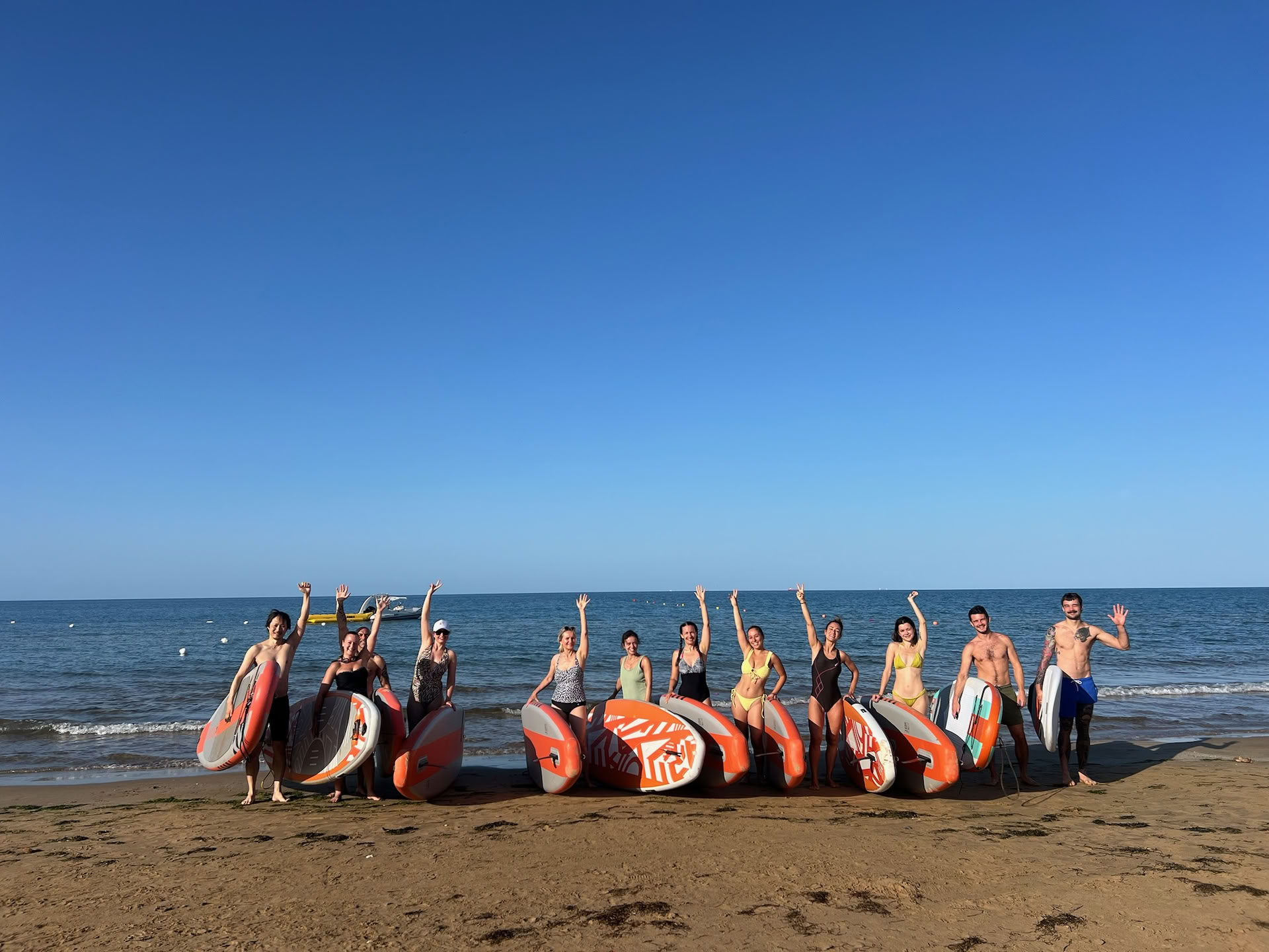 30-Stunden SUP Yoga Teacher Training in Sizilien