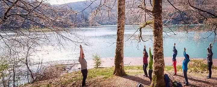 Tiefes Oktober-Yoga-Retreat: Ruhe & Wurzeln