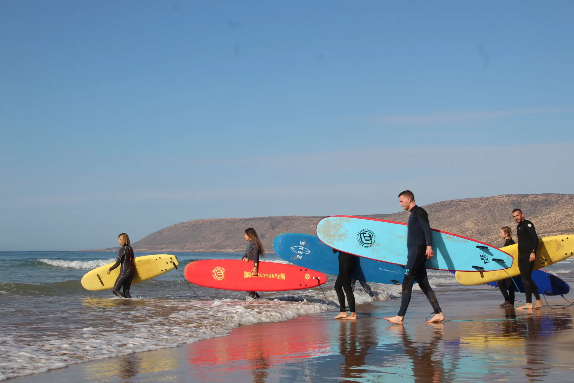 Surf- und Yoga-Coaching
