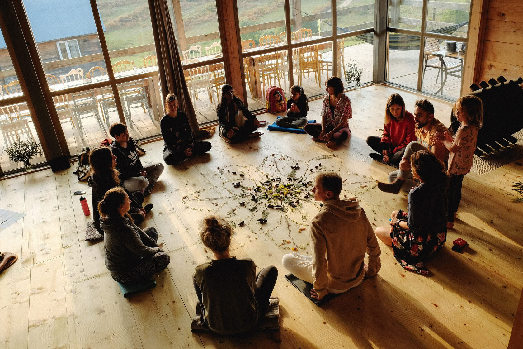 Geerdetes Yoga-Retreat am Wochenende
