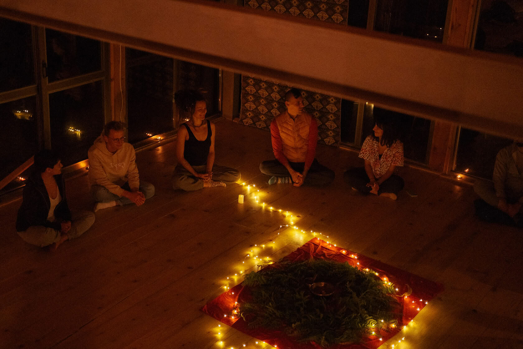 Geerdetes Yoga-Retreat am Wochenende