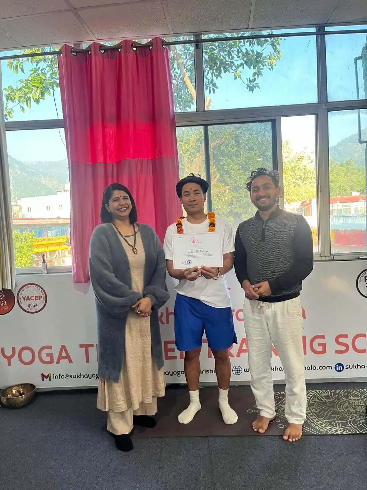 100-Stunden-Yogalehrerausbildung Rishikesh