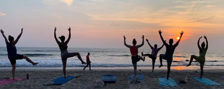 100-Stunden-Yoga-Lehrerausbildung in Goa