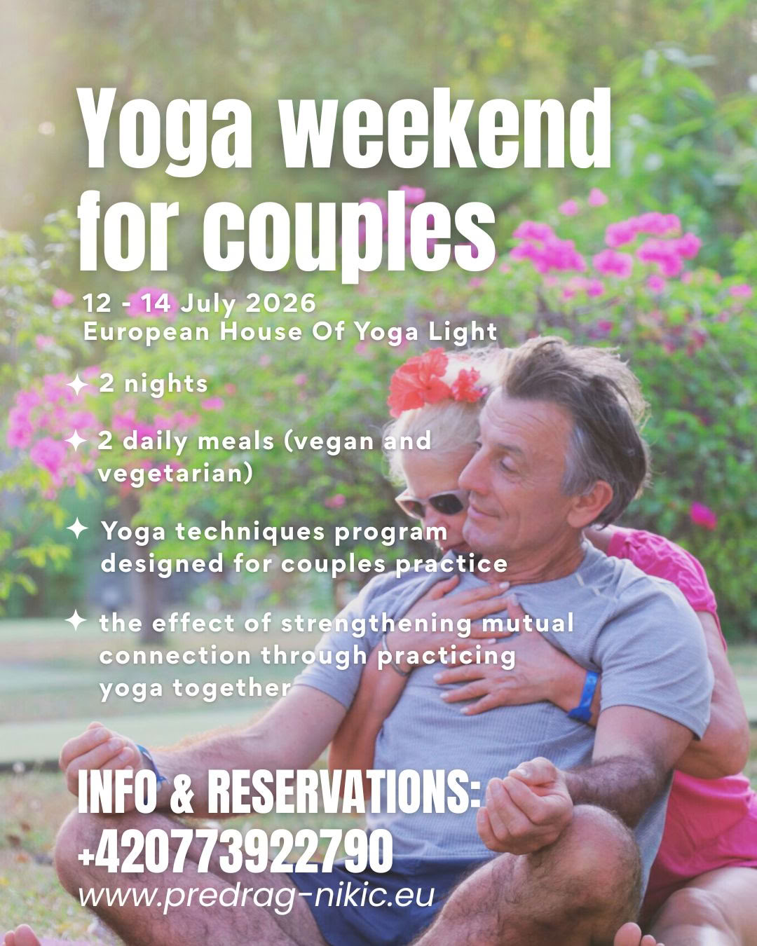 3-tägiges Yoga für Paare