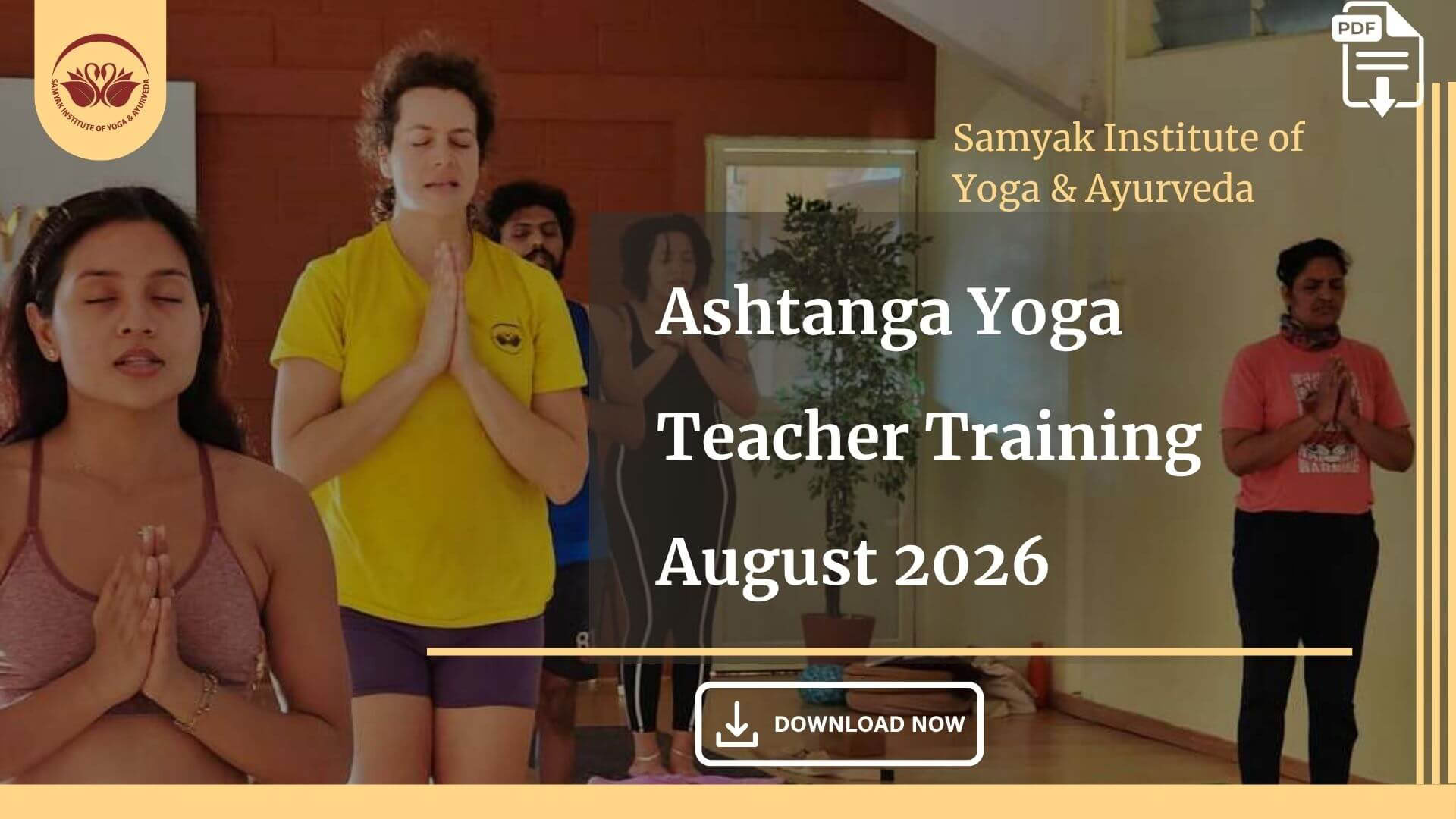 Ashtanga-Yoga-Lehrerausbildung – August 2026