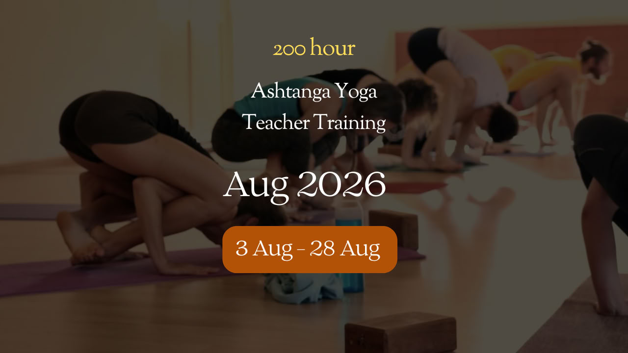Ashtanga-Yoga-Lehrerausbildung – August 2026