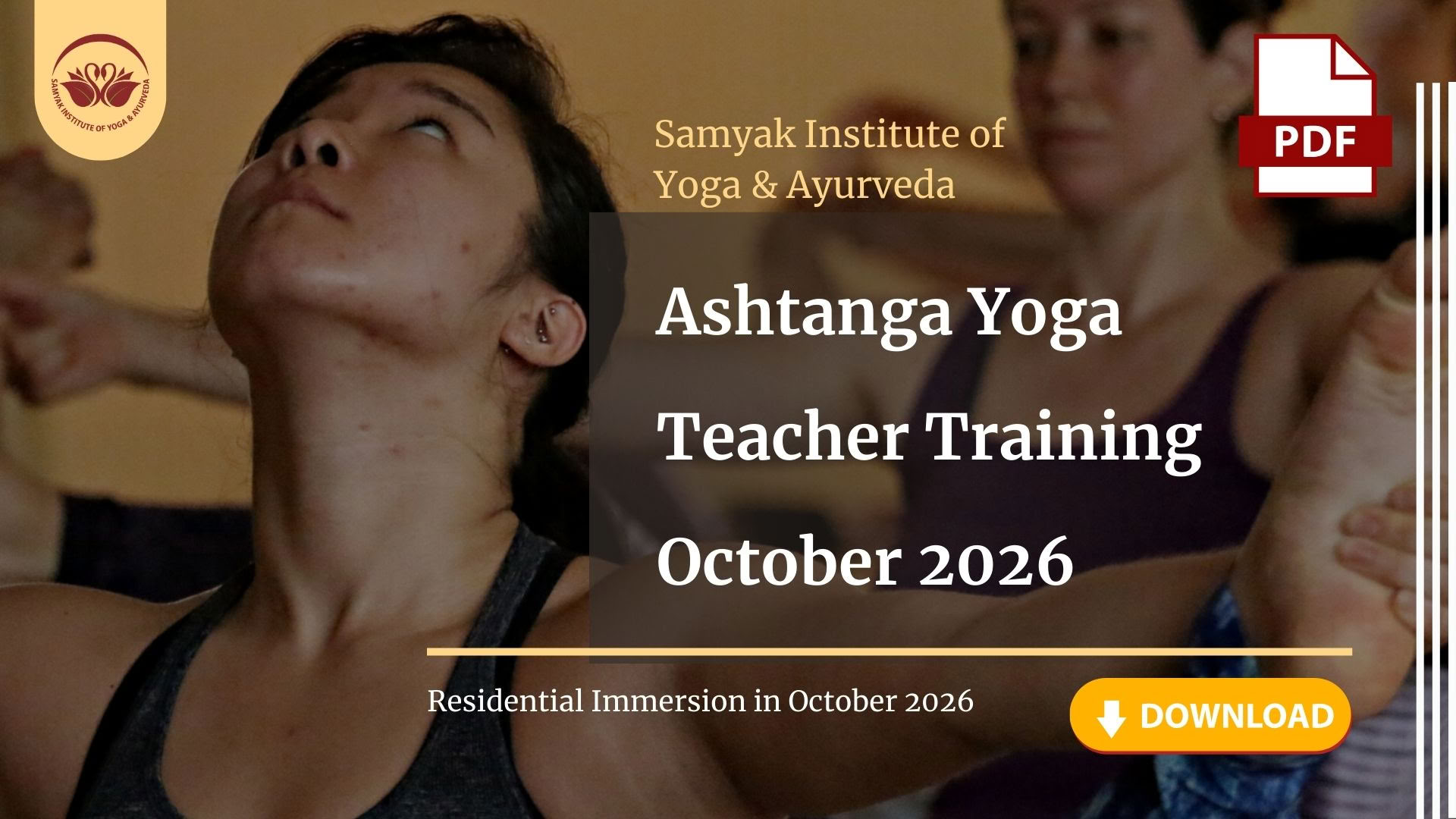 Ashtanga-Yoga-Lehrerausbildung - Oktober 2026