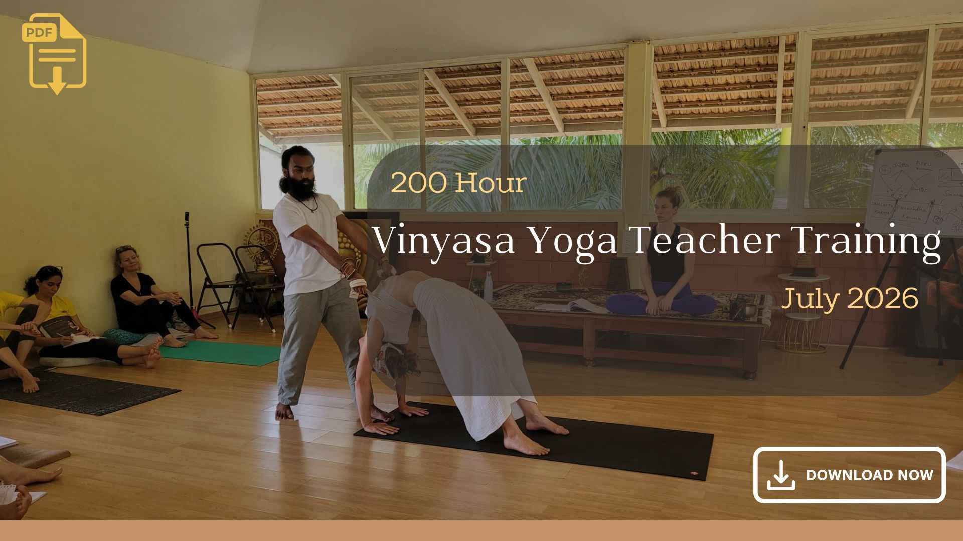 Vinyasa-Yogalehrerausbildung - Juli 2026