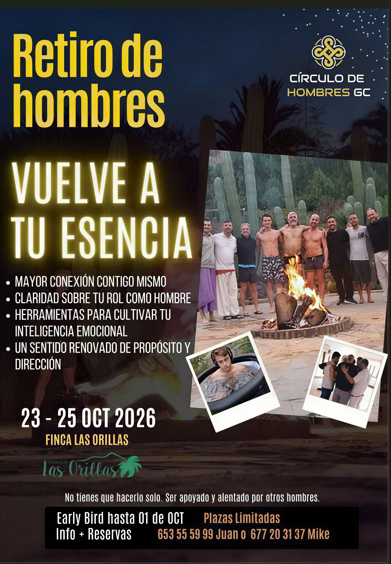 Männer-Retreat – 23., 24. und 25. Oktober