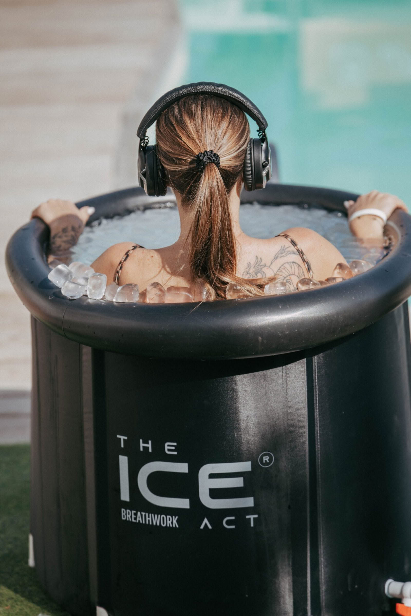 Eis-Atemarbeit