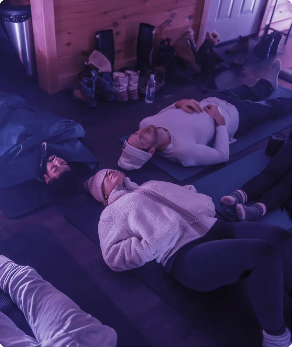 Kälte-Camp-Retreat