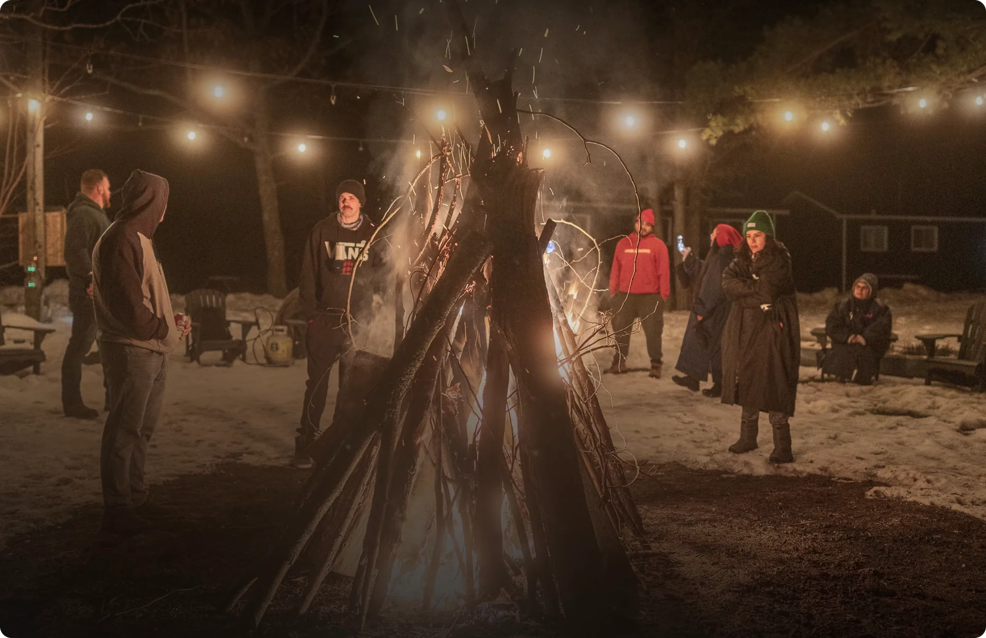 Kälte-Camp-Retreat