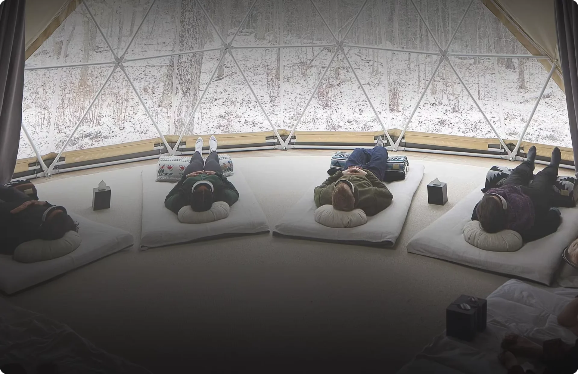 Kälte-Camp-Retreat