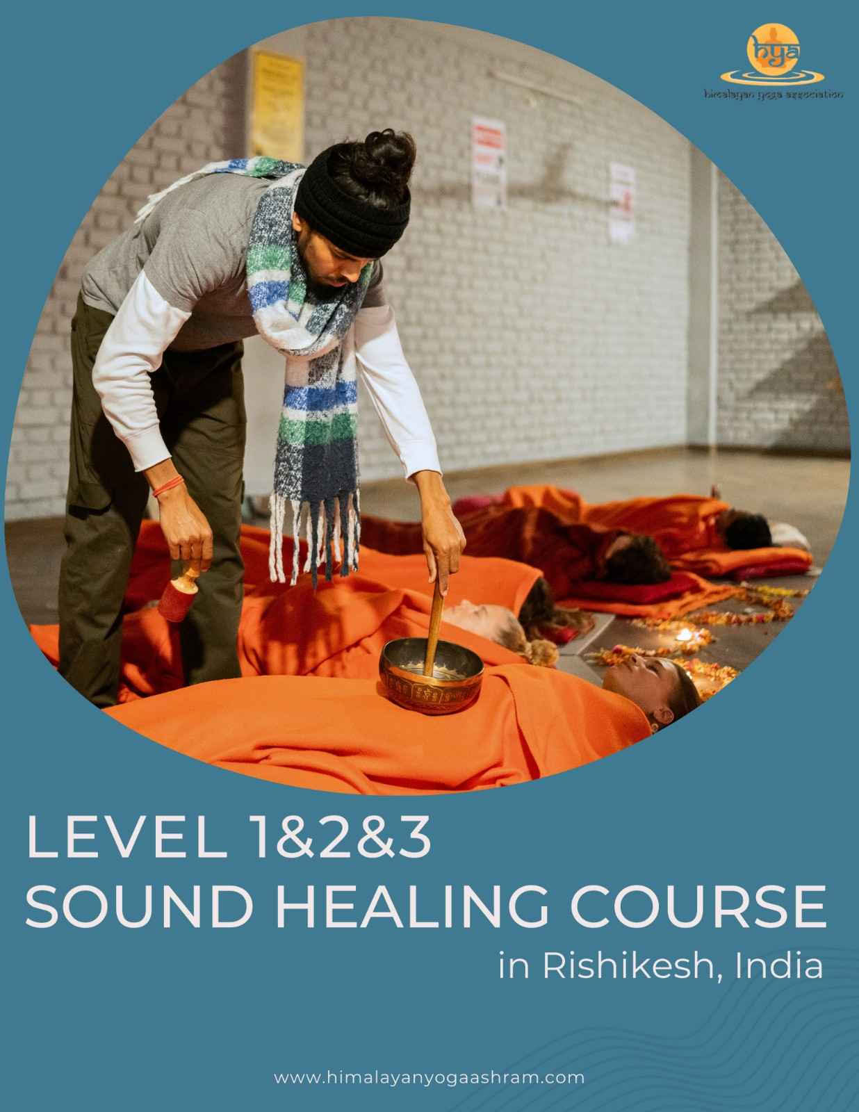 Klangheilungskurs Level 1, 2 und 3 in Rishikesh, Indien HYA