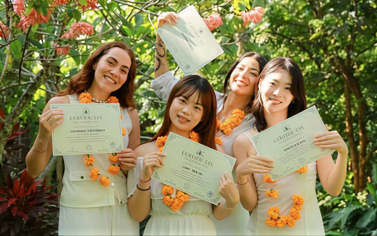 100-Stunden-Yogalehrer-Ausbildung auf Bali