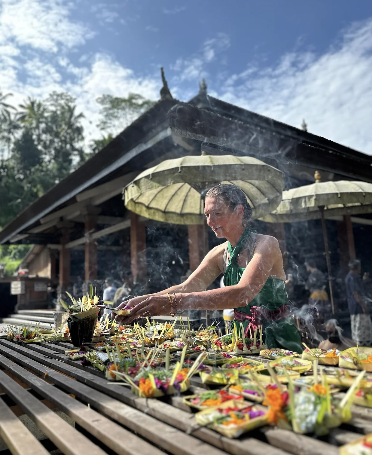 Flucht nach Bali, Indonesien