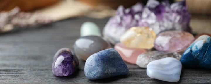 Meditation mit Kristallen