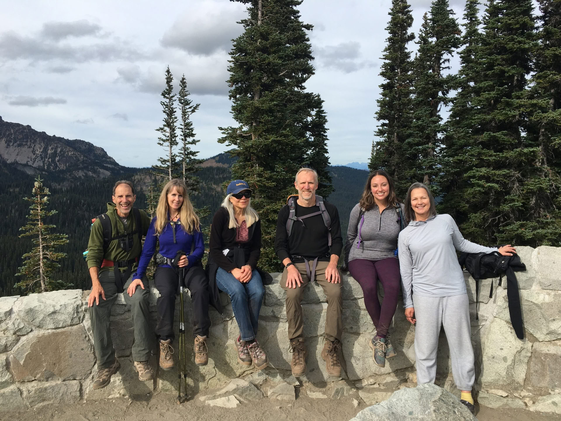 Yoga-Meditationswanderung am Mount Rainier