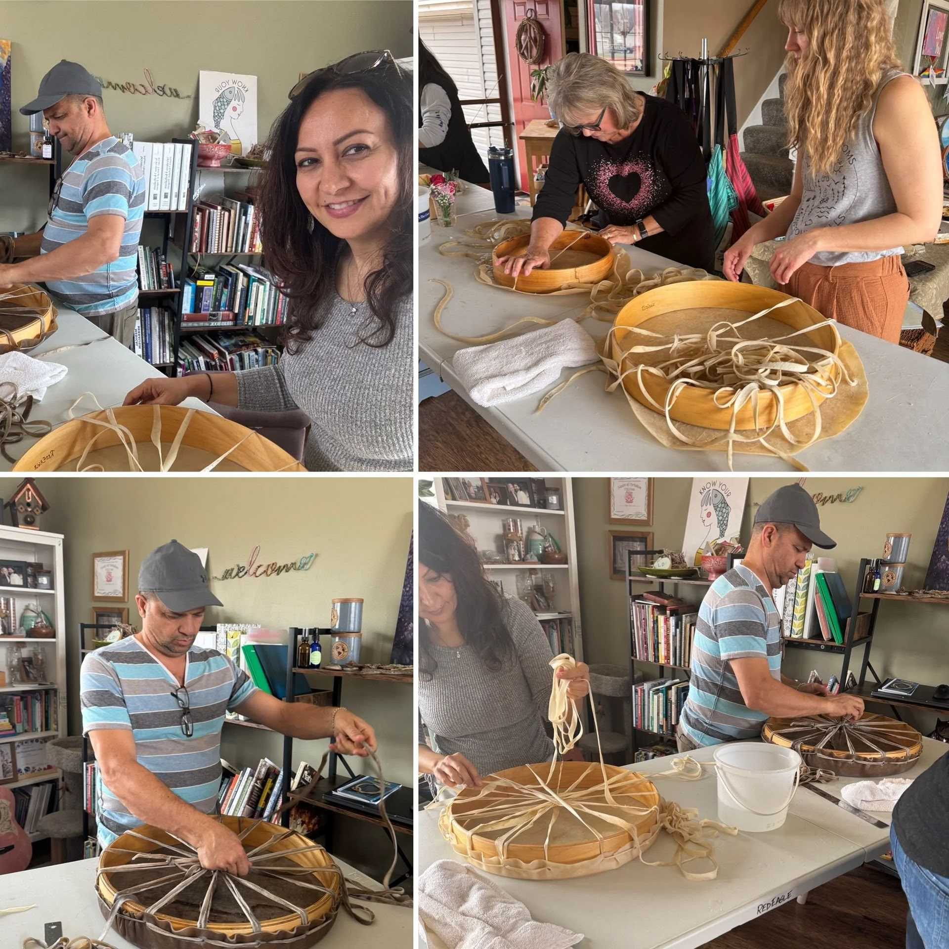 Trommelbau | Rhythmus-Retreat | Handarbeit — Lake Osceola Retreat