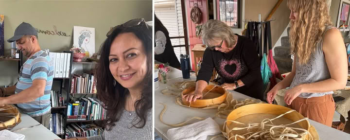 Trommelbau | Rhythmus-Retreat | Handarbeit — Lake Osceola Retreat