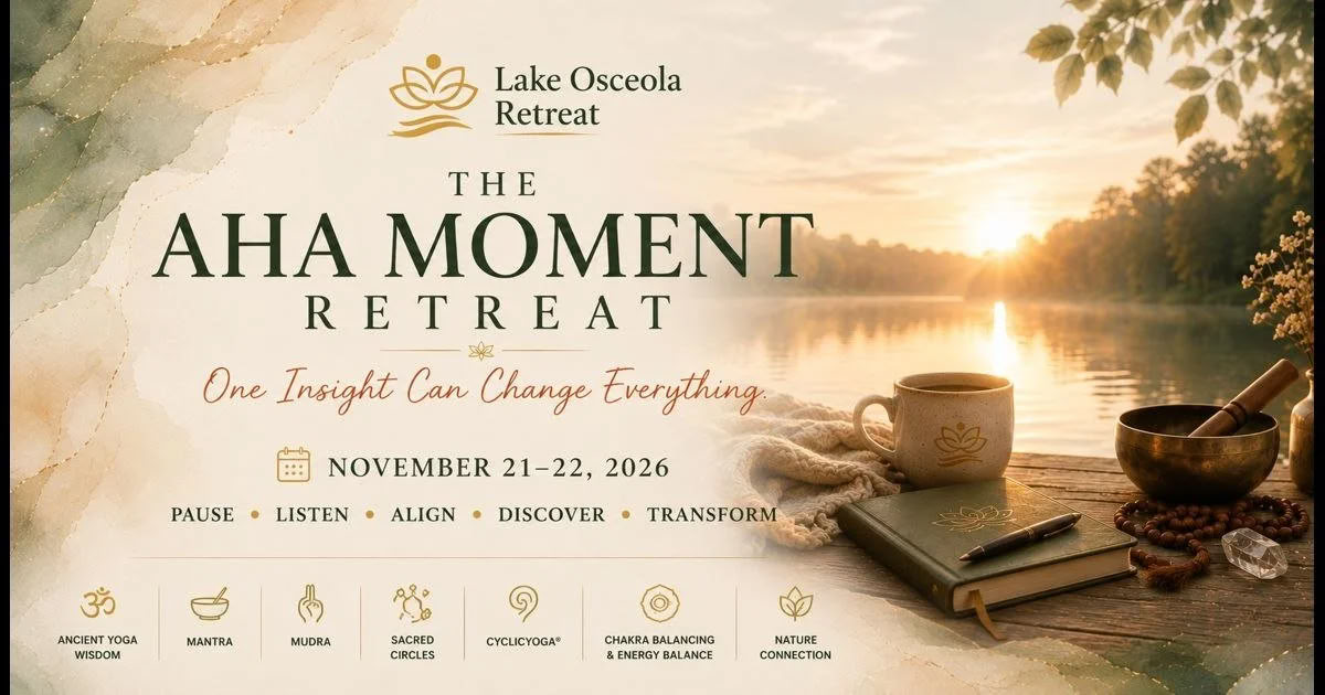 Das Aha-Moment-Retreat — Lake Osceola Retreat