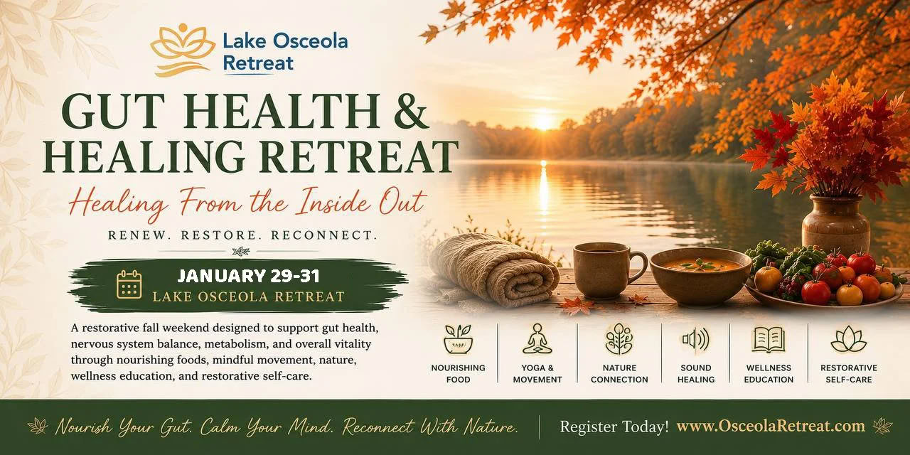 Darmgesundheit & Heilungs-Retreat — Lake Osceola Retreat
