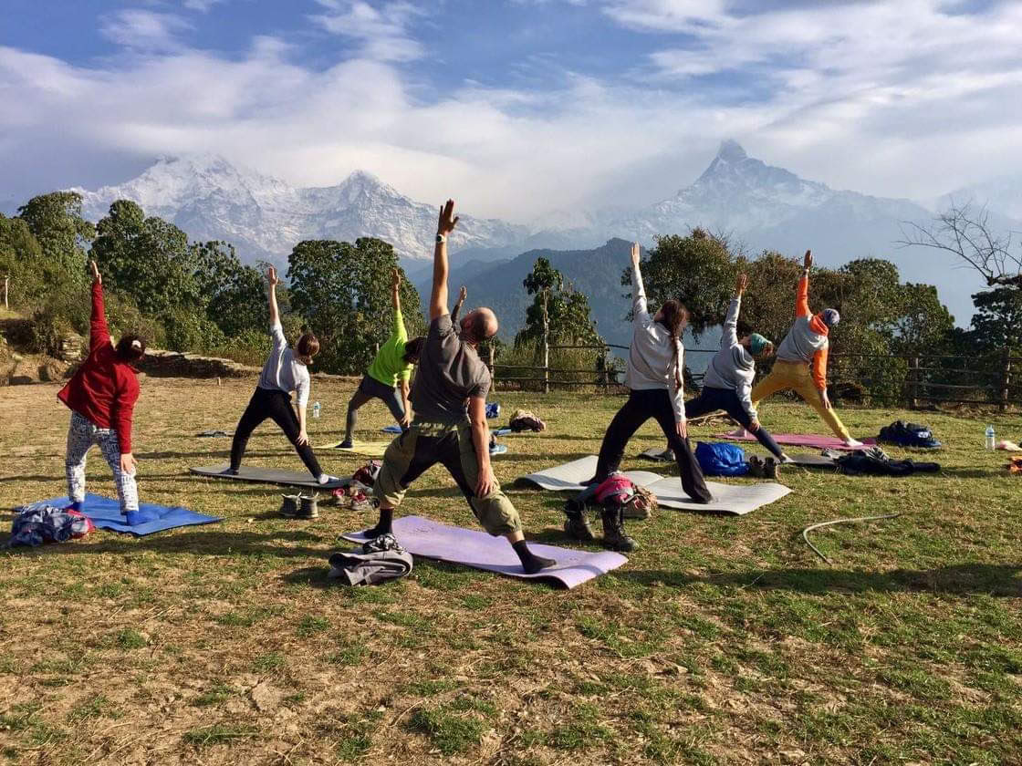 Yoga-Retreat in Dhampus