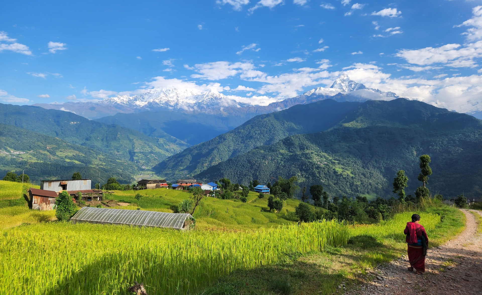 200-Stunden-Yogalehrer-Ausbildung mit Himalaya-Blick in Astam bei Pokhara