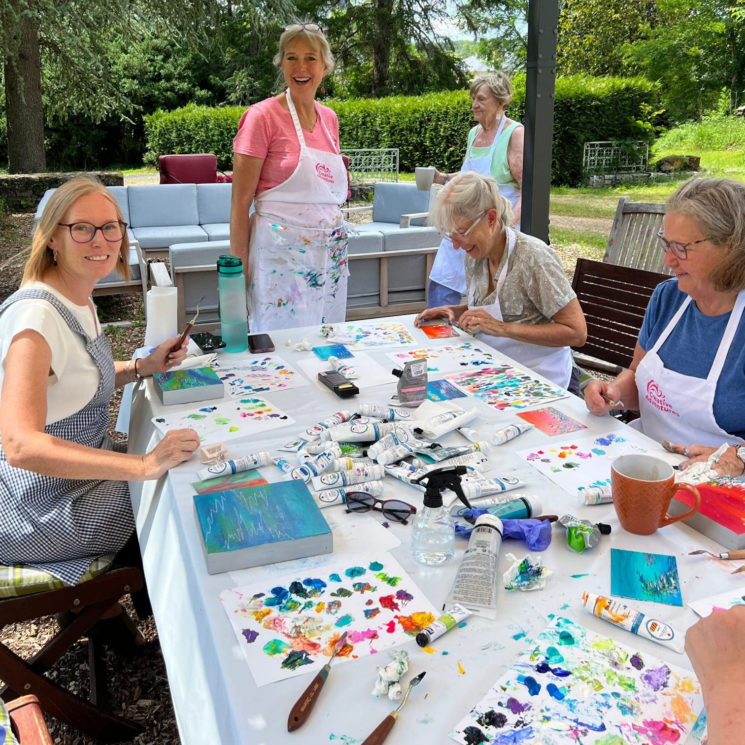Kunst-Retreat für Anfänger in der Dordogne