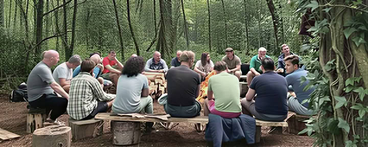 Männer-Schwitzhütte — Mucklagh Lodge