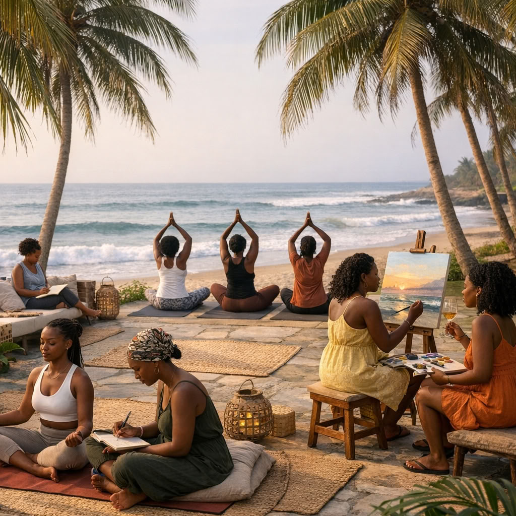 Retreat für Alleinreisende – Wellness und Selbstentdeckung für Frauen in Ghana