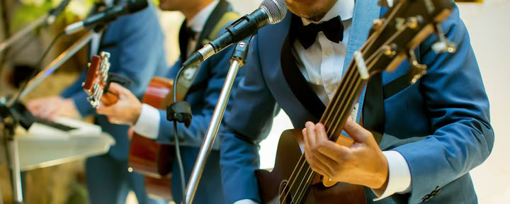 Groovige Band für Hochzeitsfeiern