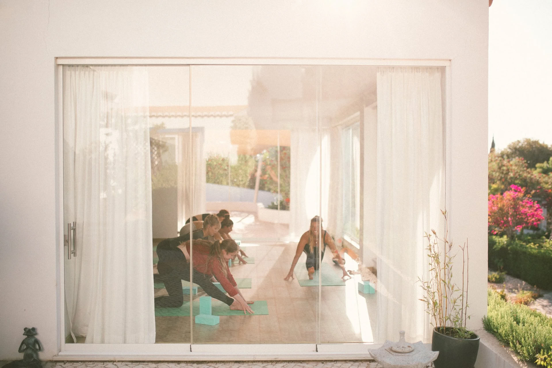 Privates Yoga-Retreat mit Melanie Caine