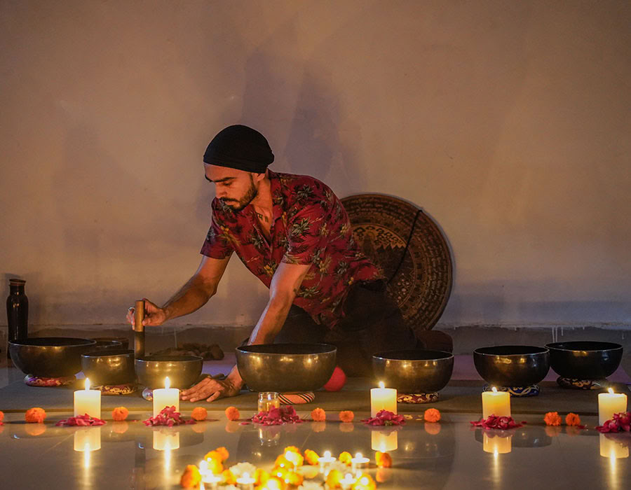 5-tägiges Yoga- und Meditations-Retreat mit Sound-Healing-Session