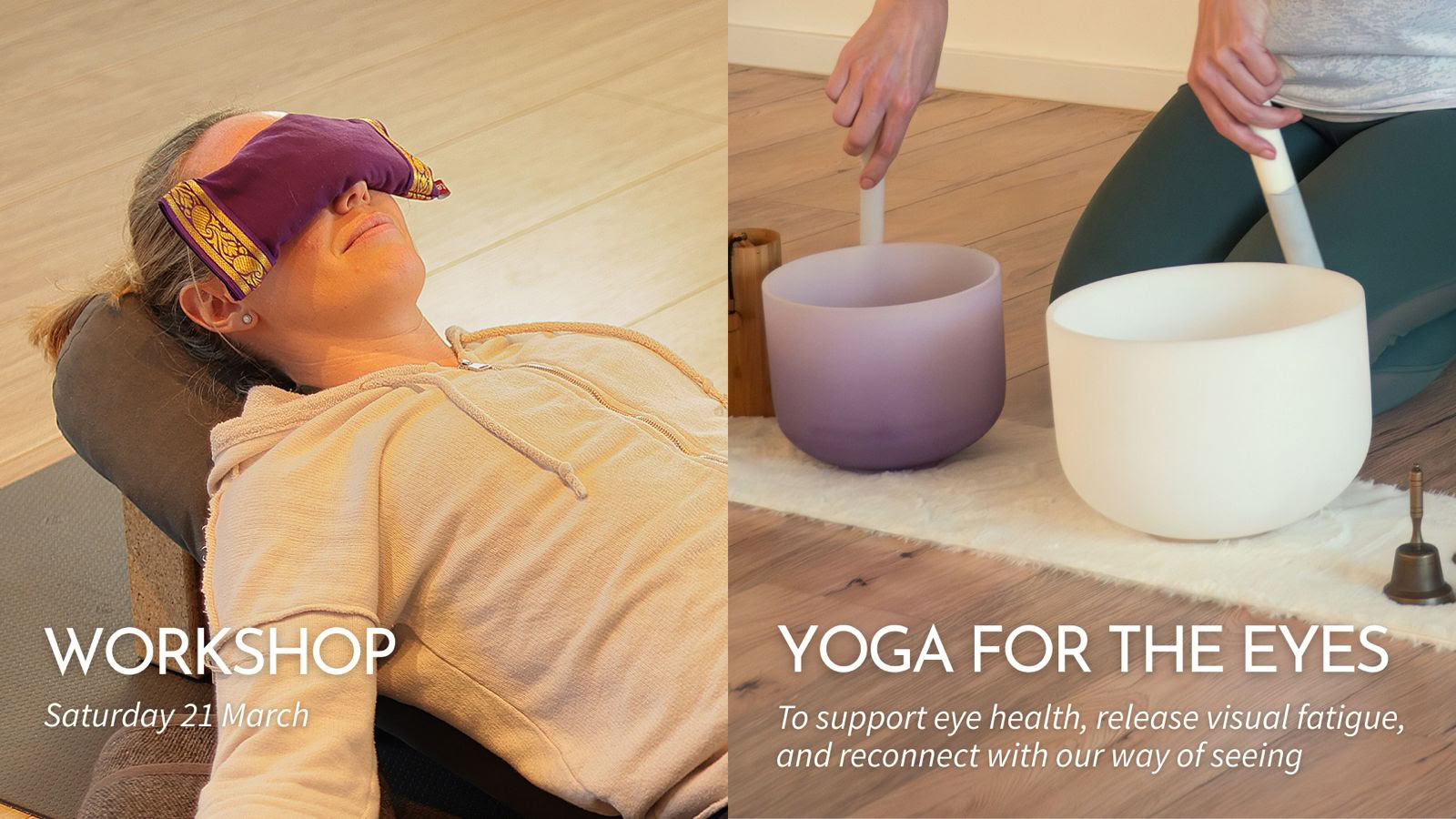 WORKSHOP: Yoga für die Augen – Eine herbstliche Erfrischung