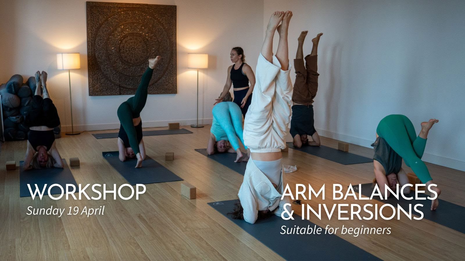 Workshop: Einführung in Arm-Balancen und Umkehrhaltungen (geeignet für Anfänger)
